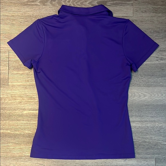 NWOT Nike purple LSU women’s dri-fit polo - Picture 4 of 5